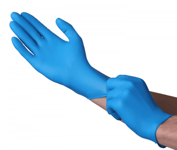 3.5 Mil Nitrile Blue Exam Glove, VGuard, A11A1