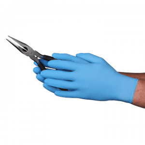 VGuard® 4 mil Blue Nitrile Industrial Glove