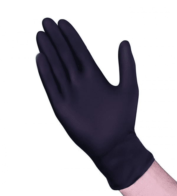 VGuard® 7 mil Black Nitrile Exam Glove