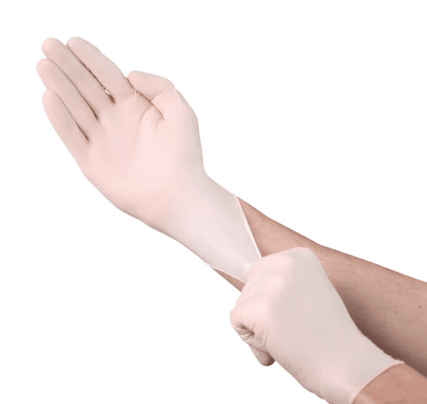 VGuard® 4.3 mil Cream Stretch Vinyl Exam Glove