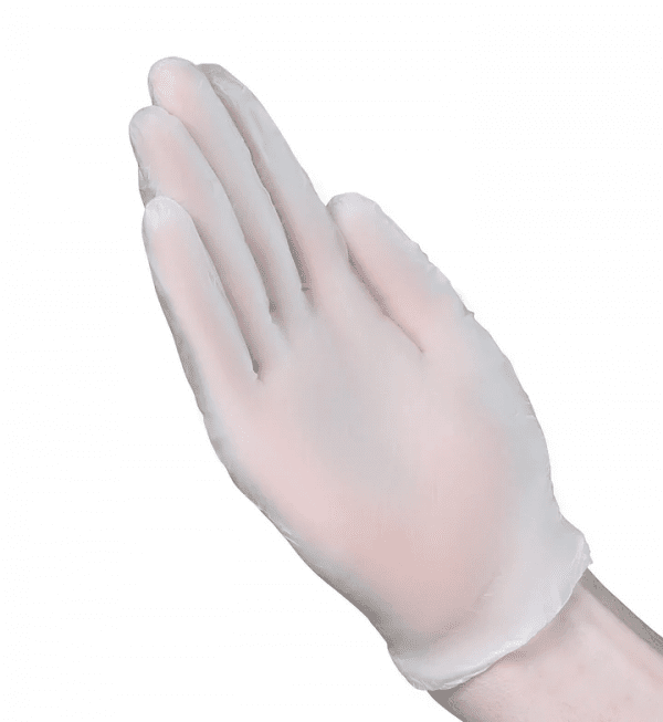 VGuard® 3 mil Clear Vinyl Industrial Powdered Glove