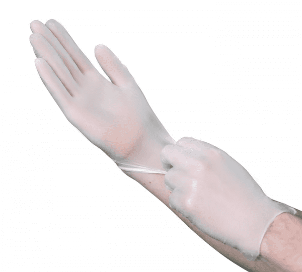 VGuard® 3 mil Clear Vinyl Industrial Powdered Glove