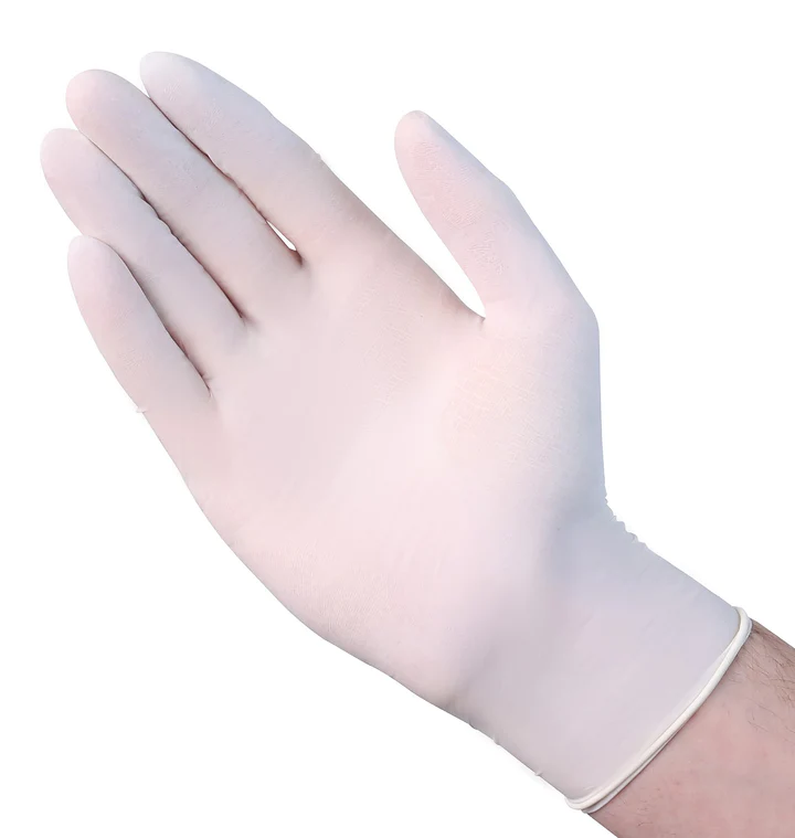 VGuard® A31A1 5.5 mil Cream Latex Exam Glove