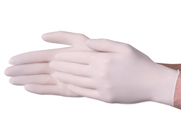 VGuard® A31A1 5.5 mil Cream Latex Exam Glove