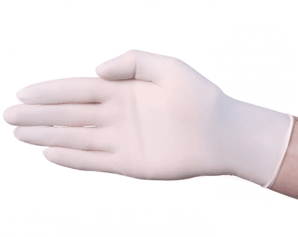 VGuard® A31A1 5.5 mil Cream Latex Exam Glove