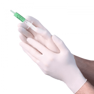VGuard® A31A1 5.5 mil Cream Latex Exam Glove