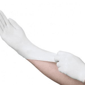 VGuard® 4.5 mil Cream Latex Industrial Powdered Glove