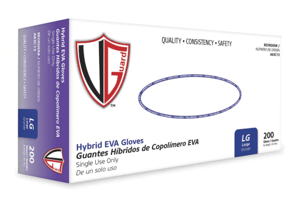 VGuard® 4 mil Hybrid EVA Clear Industrial Glove