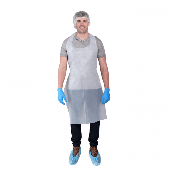 VGuard White Polyethylene Apron