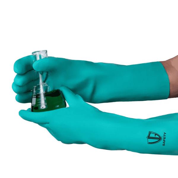 VGuard® 22 mil Green Nitrile Unlined Glove