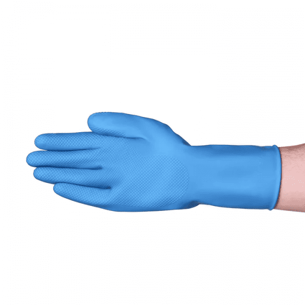 VGuard® C23A3 13 mil Blue Latex Unlined Glove