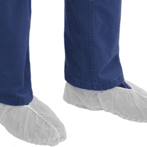 White Polypropylene Shoe Covers