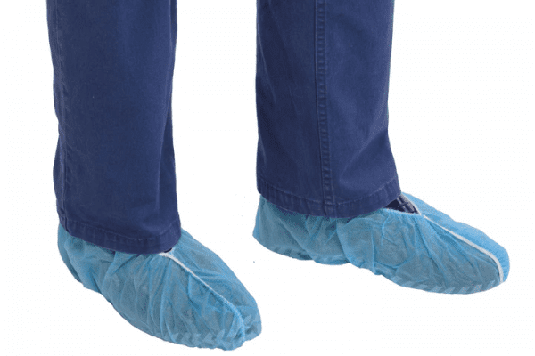 Blue Polypropylene Shoe Covers