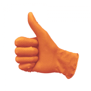 Diamond Textured Nitrile Gloves by Eagle Protect