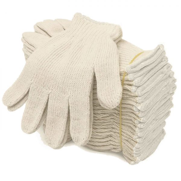 Medium Weight String Knit Gloves by Saneck Safety