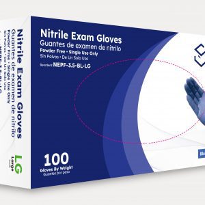 Saneck's 3.5 Mil Violet Nitrile Exam Gloves