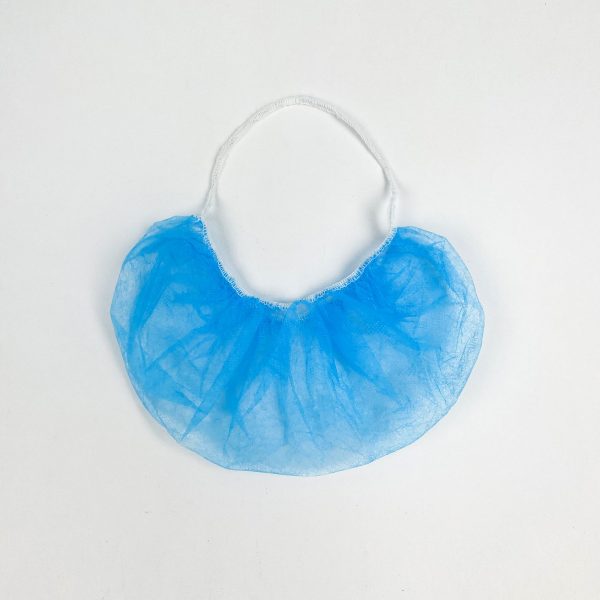 Blue Polypropylene Beard Covers by Saneck Safety