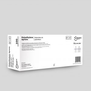 Lightweight Polyethylene Aprons, White by Saneck Safety