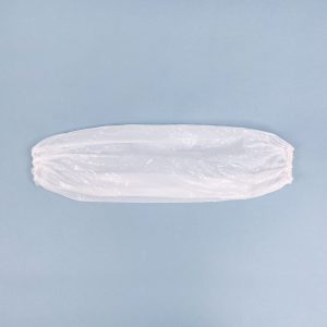 White Polyethylene Sleeves by Saneck Safety